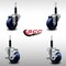 Service Caster 3'' SS Solid Poly Wheel Swivel 3/4'' Expanding Stem Caster Set 2 Brakes, 4PK SCC-SSEX20S314-SPUS-2-TLB-2-34 - alternate 5